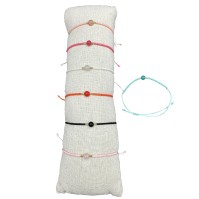 Lot de 35 Bracelets perle ronde nacrée